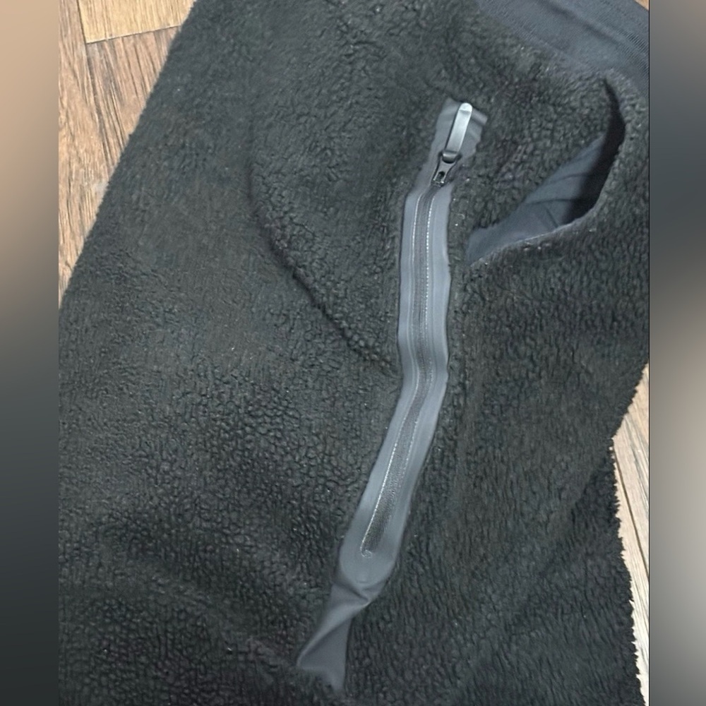Nike Jogger Tech Icon Sherpa Fleece Men's Pants Black AQ2769-010 Size XXL - Picture 7 of 16